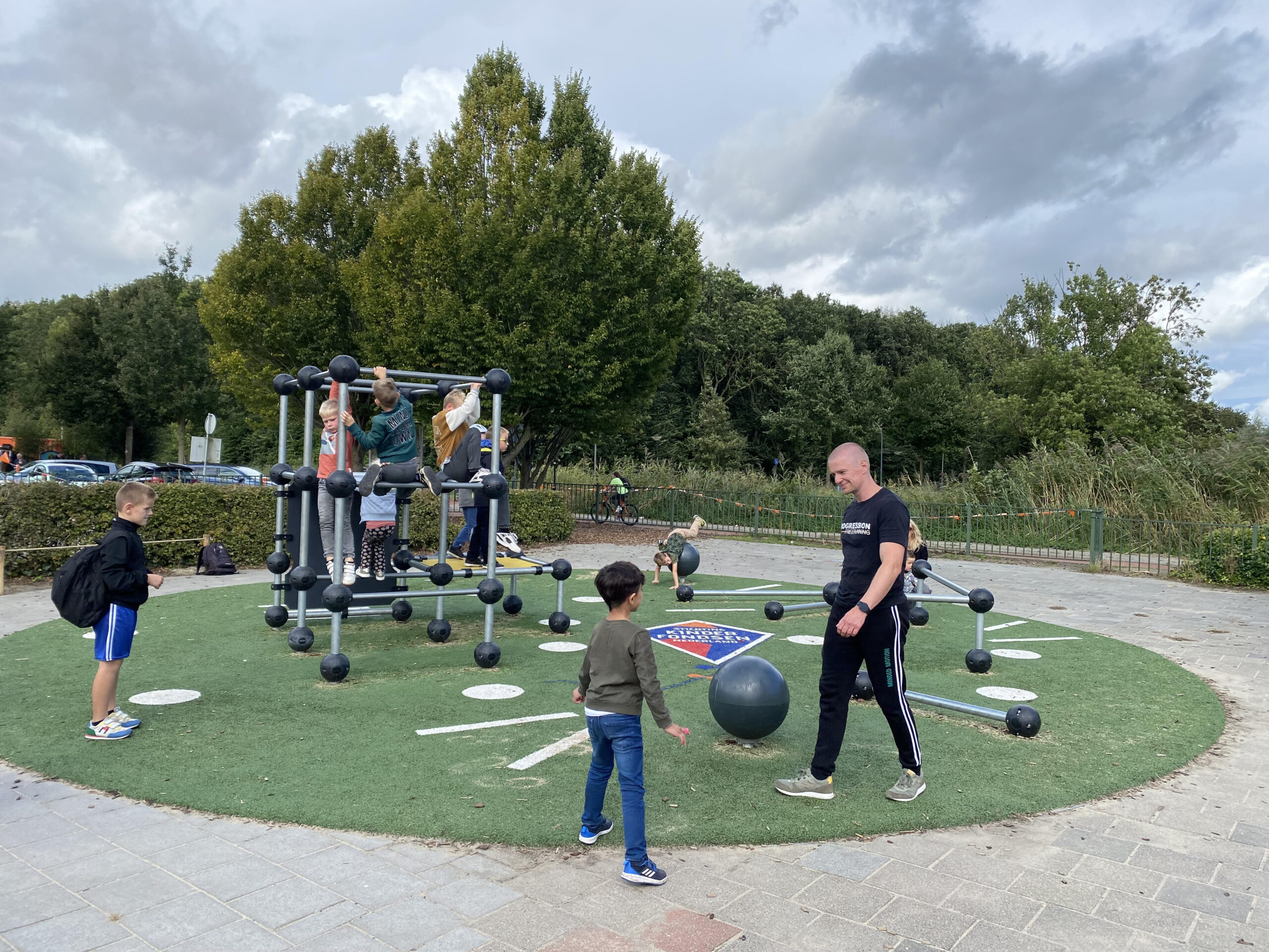 Het allereerste parkour van SKN