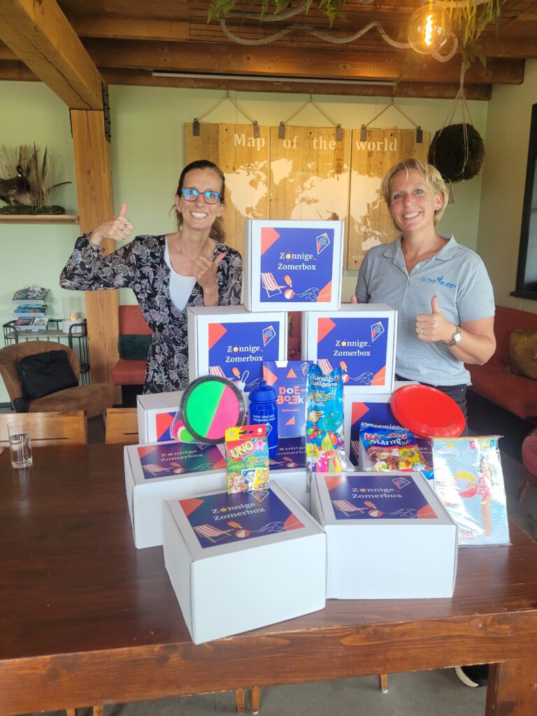 zonnige zomerboxen