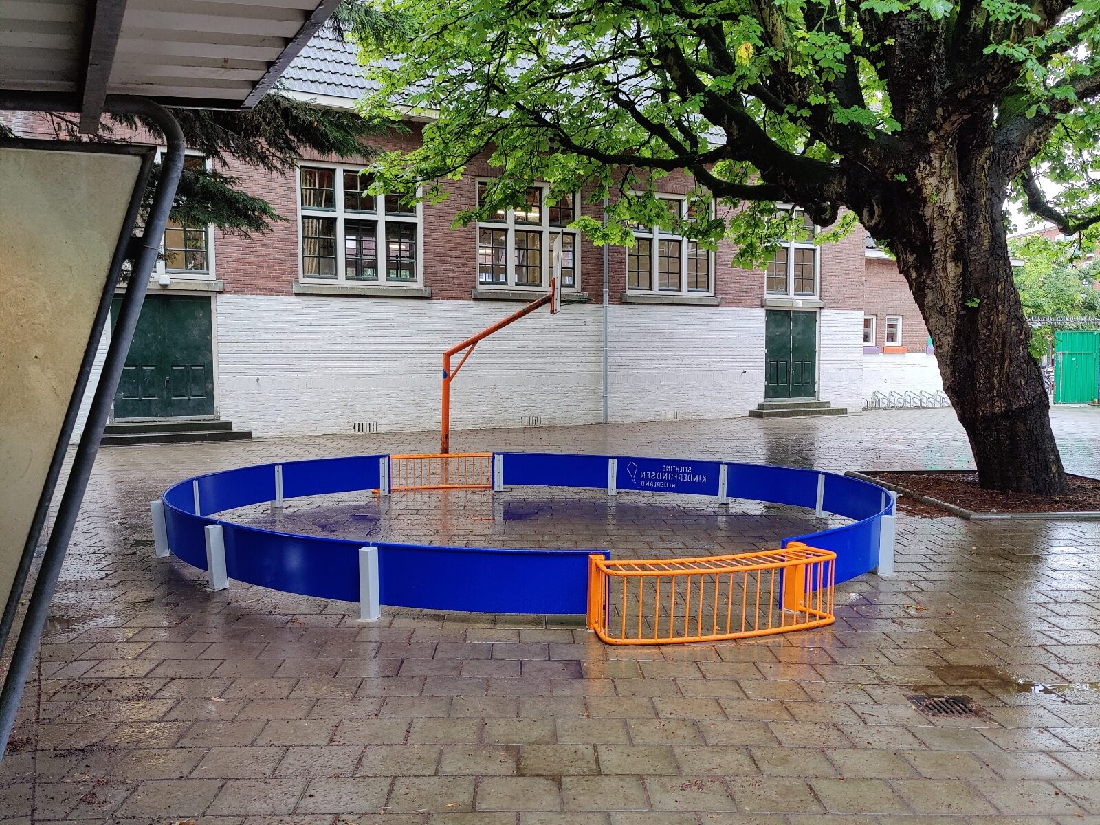 Voetbalcourt in Rotterdam